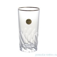 Стакан для воды 350 мл 1 шт &quot;Палермо /Отводка платина&quot; / 251654