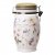 Банка для сыпучих продуктов 11,5 х 20 см с зажимом 1,1 л &quot;flower story&quot; / 363892