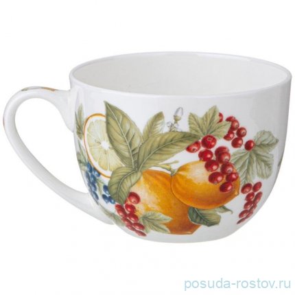 Набор чайных пар 330 мл 6 шт &quot;Fruit basket /Fruit  tea&quot; / 349095