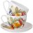 Набор чайных пар 330 мл 6 шт &quot;Fruit basket /Fruit  tea&quot; / 349095