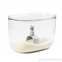 Контейнер для сыпучих продуктов 7 л с мерной ложкой &quot;Lucky Mouse&quot; / 224362