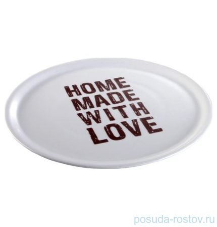 Тарелка для пиццы 33 см синяя &quot;Tescoma /HOME MADE WITH LOVE&quot; / 145613