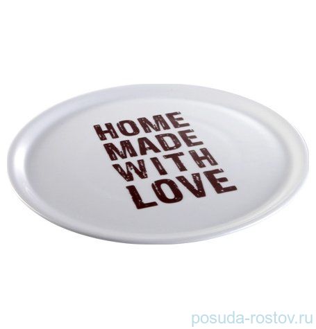 Тарелка для пиццы 33 см синяя "Tescoma /HOME MADE WITH LOVE" / 145613
