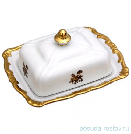 Масленка 250 г &quot;Роза золотая /золото&quot; / 071676