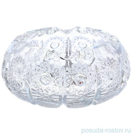 Пепельница 10 см &quot;Glasspo /Хрусталь резной&quot; / 039504