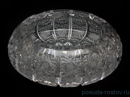 Пепельница 10 см &quot;Glasspo /Хрусталь резной&quot; / 039504