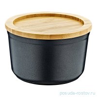Контейнер для хранения 12 см антипригарное покрытие черный / 295855