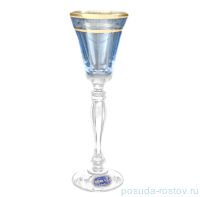 Рюмки 50 мл 6 шт аквамариновые &quot;Виктория /437877&quot; / 026453
