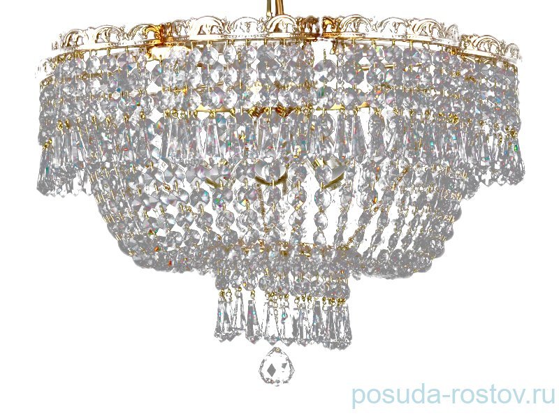 Люстра 6 рожковая потолочная хрусталь "Preciosa" / 004302