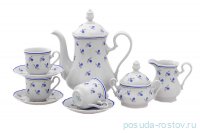 Кофейный сервиз на 6 персон 15 предметов &quot;Мэри-Энн /Незабудка&quot; / 028008