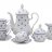 Кофейный сервиз на 6 персон 15 предметов &quot;Мэри-Энн /Незабудка&quot; / 028008