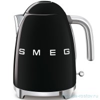 Чайник электрический 1,7 л чёрный &quot;Smeg&quot;  / 227836