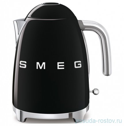 Чайник электрический 1,7 л чёрный &quot;Smeg&quot;  / 227836