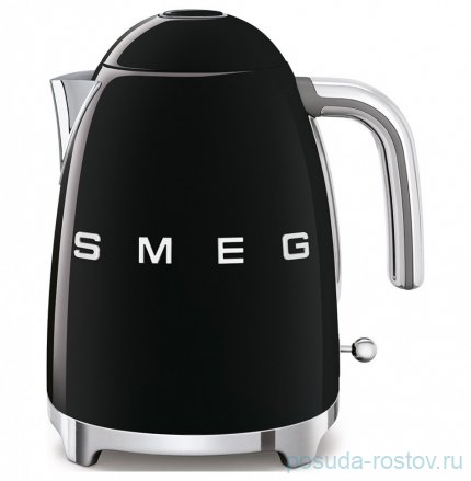 Чайник электрический 1,7 л чёрный &quot;Smeg&quot;  / 227836