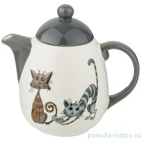 Заварочный чайник 1 л &quot;Озорные коты&quot; / 207049