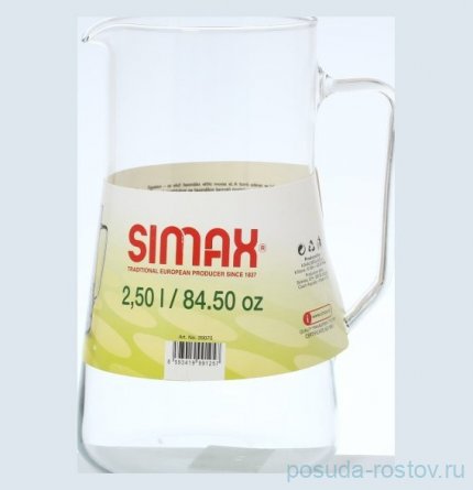 Кувшин для воды 2,5 л &quot;AGRA /Simax /Без декора&quot; / 135918