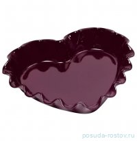 Форма для выпечки пирога 32,5 x 28 x 6 см инжир 2 л Сердце &quot;Emile Henry&quot; / 305453