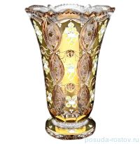 Ваза для цветов 35 см &quot;Хрусталь с золотом&quot; / 067804