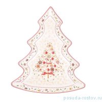 Блюдо 20 см Ёлочка &quot;Christmas world /Multi&quot; / 273715