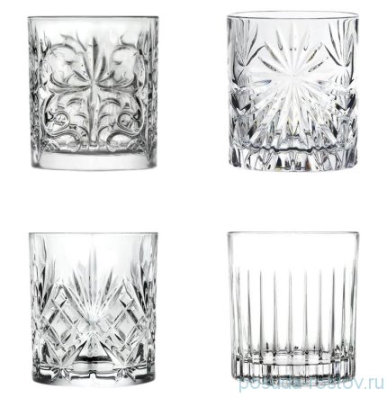 Стаканы для виски 360 мл 4 шт &quot;MIXOLOGY /Без декора&quot; / 137554