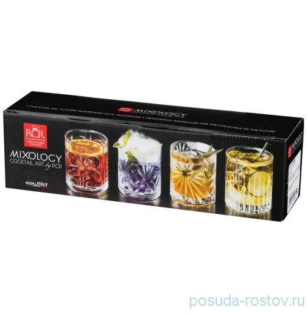 Стаканы для виски 360 мл 4 шт &quot;MIXOLOGY /Без декора&quot; / 137554