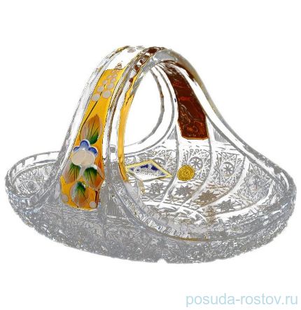 Корзинка 23 см &quot;Хрусталь с золотом&quot; / 033544