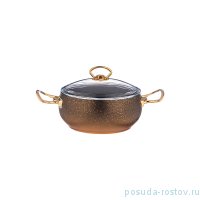 Кастрюля 18 х 8 см со стеклянной крышкой 1,8 л &quot;Agness /Mercury&quot; / 230273