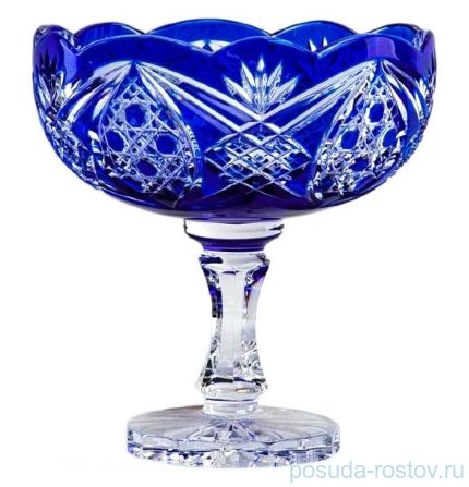 Конфетница 18 см н/н &quot;Беата /Синяя&quot; / 152679