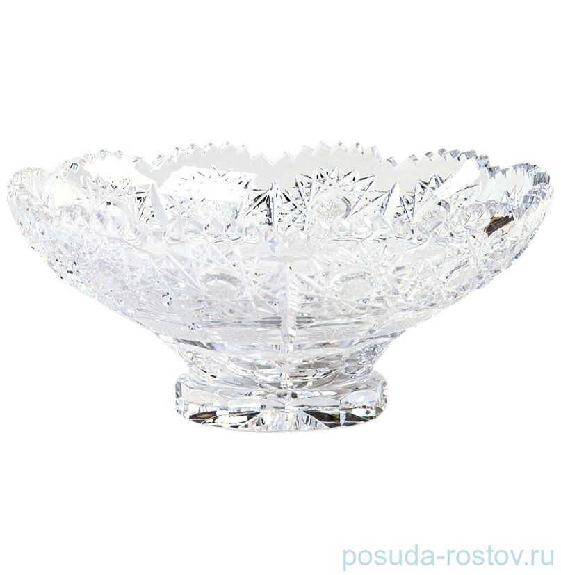 Ваза для конфет 15,5 см "A.Crystal /Хрусталь резной" / 152648