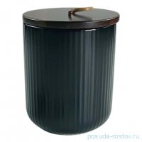 Банка для сыпучих продуктов 12 см 600 мл &quot;Blackwood&quot; (подарочная упаковка)  / 368526