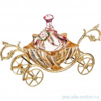 Конфетница 20 см с крышкой &quot;Карета /Lulu&quot;  / 171859