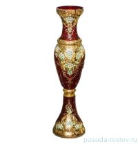 Ваза для цветов 100 см напольная &quot;Лепка красная /87272&quot; / 034019