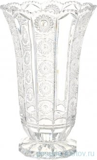 Ваза для цветов 35,5 см н/н &quot;VICTORIA 500 PK&quot; богатая шлифовка / 104562