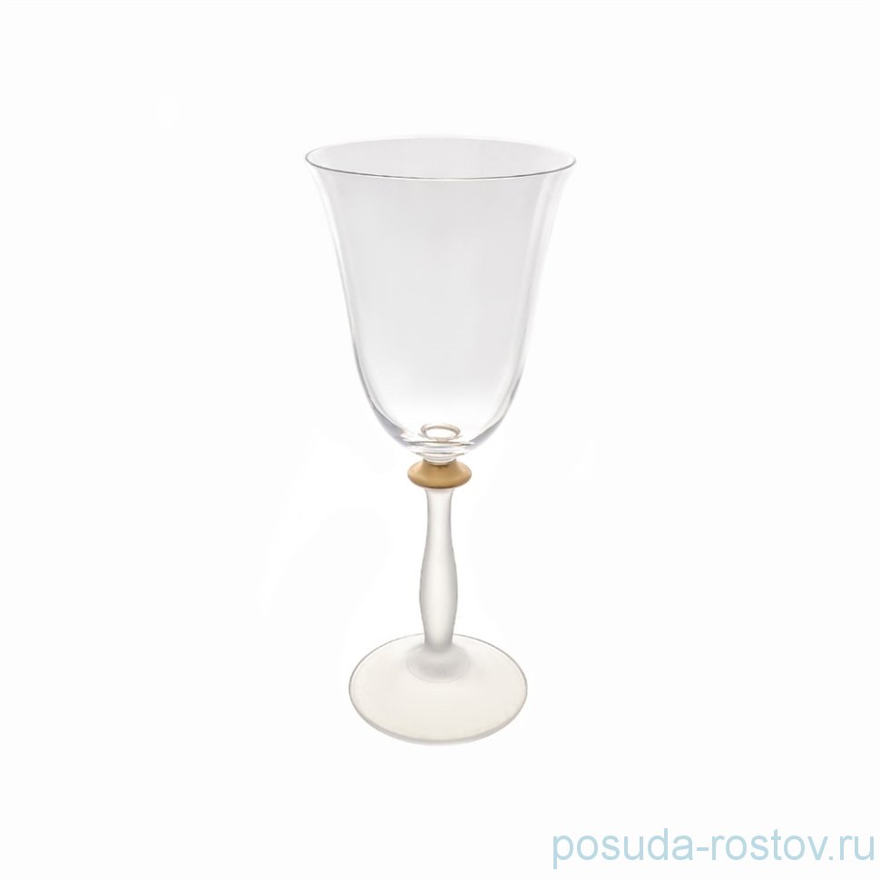 Бокалы для красного вина 250 мл 6 шт "Анжела /Золотой ободок" AS Crystal / 235697