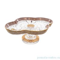 Менажница 24 см н/н &quot;Снежинка /Золото /PK500&quot; / 165878