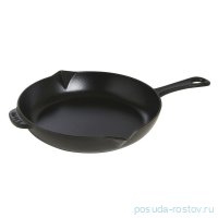 Сковорода 26 см с чугунной ручкой чёрная &quot;STAUB&quot; / 275966