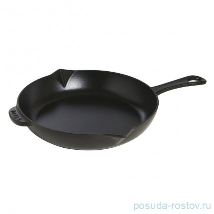 Сковорода 26 см с чугунной ручкой чёрная &quot;STAUB&quot; / 275966