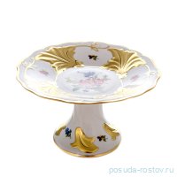 Ваза для фруктов 25 см н/н &quot;Ютта&quot; &quot;Мейсенский букет /1042&quot; / 094792