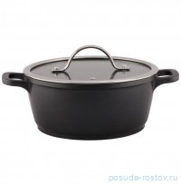 Кастрюля 20 х 8,5 см с крышкой антипригарное покрытие 2,4 л &quot;New Kitchen Standard&quot; / 374367