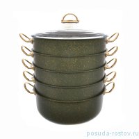 Мантоварка 30 см антипригарное покрытие оливковая &quot;Leydi /Repast&quot; / 236545