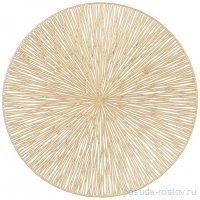 Набор подстановочных салфеток 38 см 4 шт &quot;Sunshine gold&quot; / 335567