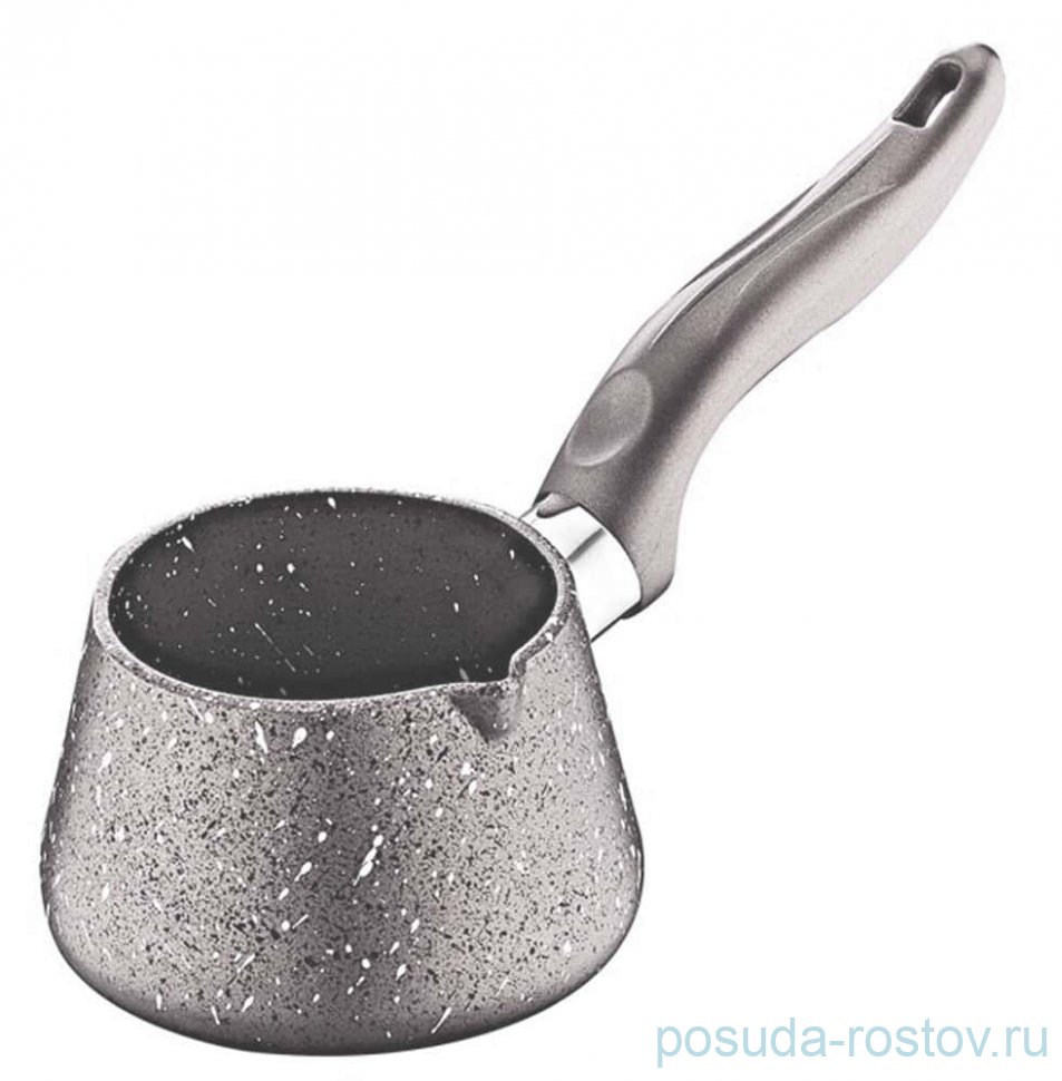 Турка 500 мл антипригарное покрытие  серая "COFFEE POT SETS" / 295685