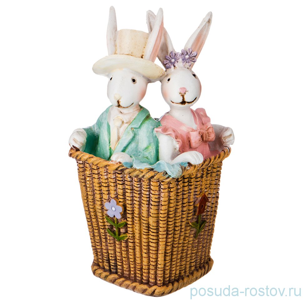 Фигурка 7 х 6,5 х 12,5 см "Пасхальный кролик" / 236797