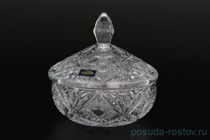 Ваза для конфет 15 см с крышкой &quot;Тукана-Миранда /Без декора&quot; / 036850