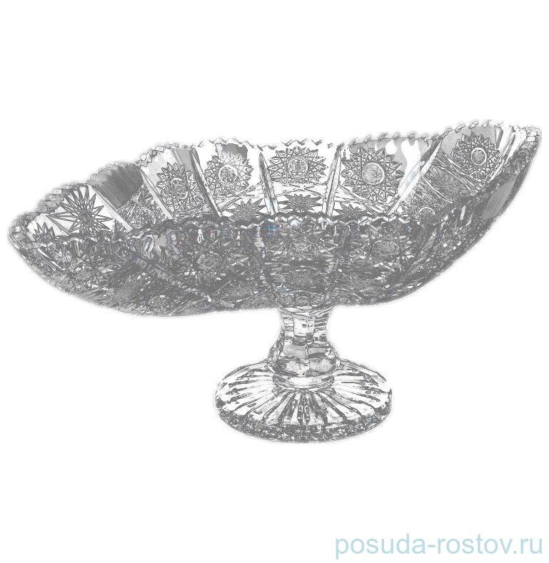 Ваза для фруктов 33 см н/н "Хрусталь резной /61099" / 063956