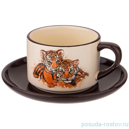 Чайная пара 220 мл &quot;Tiger Amour&quot; / 269356