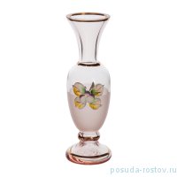 Ваза для цветов 16 см матово-розовая &quot;Лепка&quot; / 169656