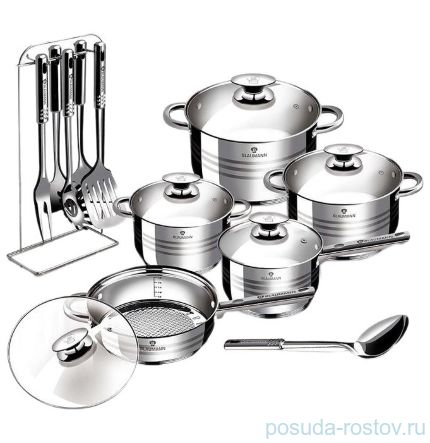 Набор посуды 17 предметов &quot;Джамбо /Gourmet Line&quot; / 135677