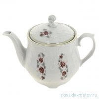 Заварочный чайник 1,1 л &quot;Рококо /577 /Серая роза /золото&quot; / 149065