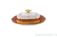 Маслёнка &quot;Мария-Луиза /Королевская лилия на красном&quot; / 204728